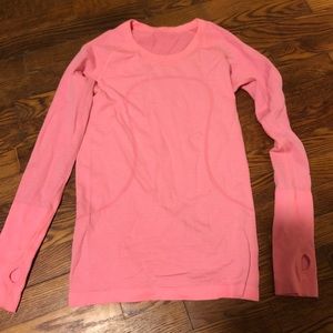 Lululemon Swiftly Scoop neck long sleeve